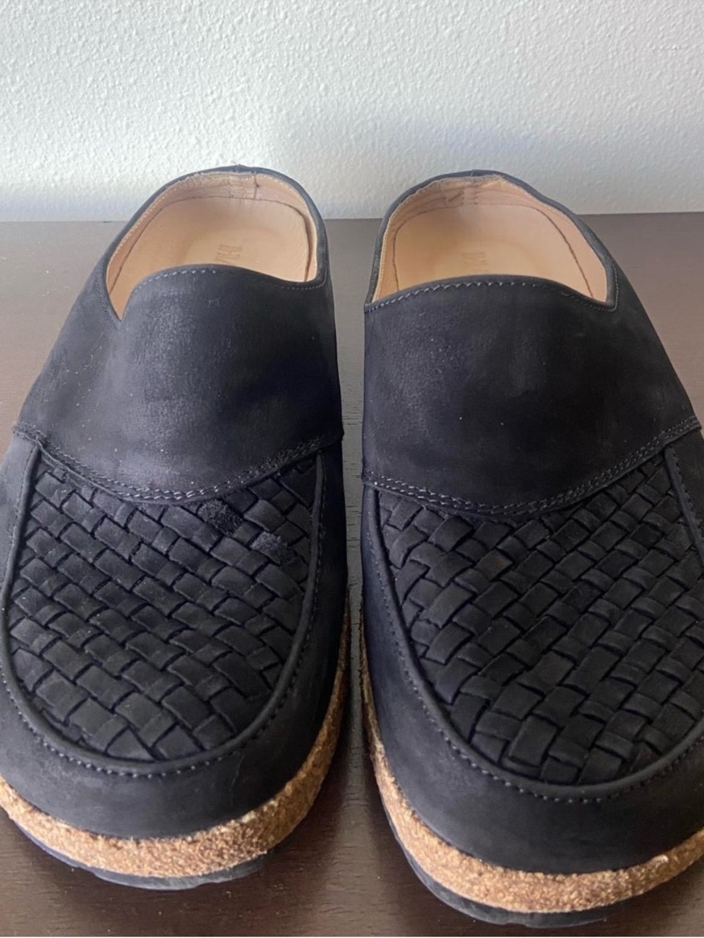 Haflinger “Neo” Black Slip-On Mules - Picture 4 of 6